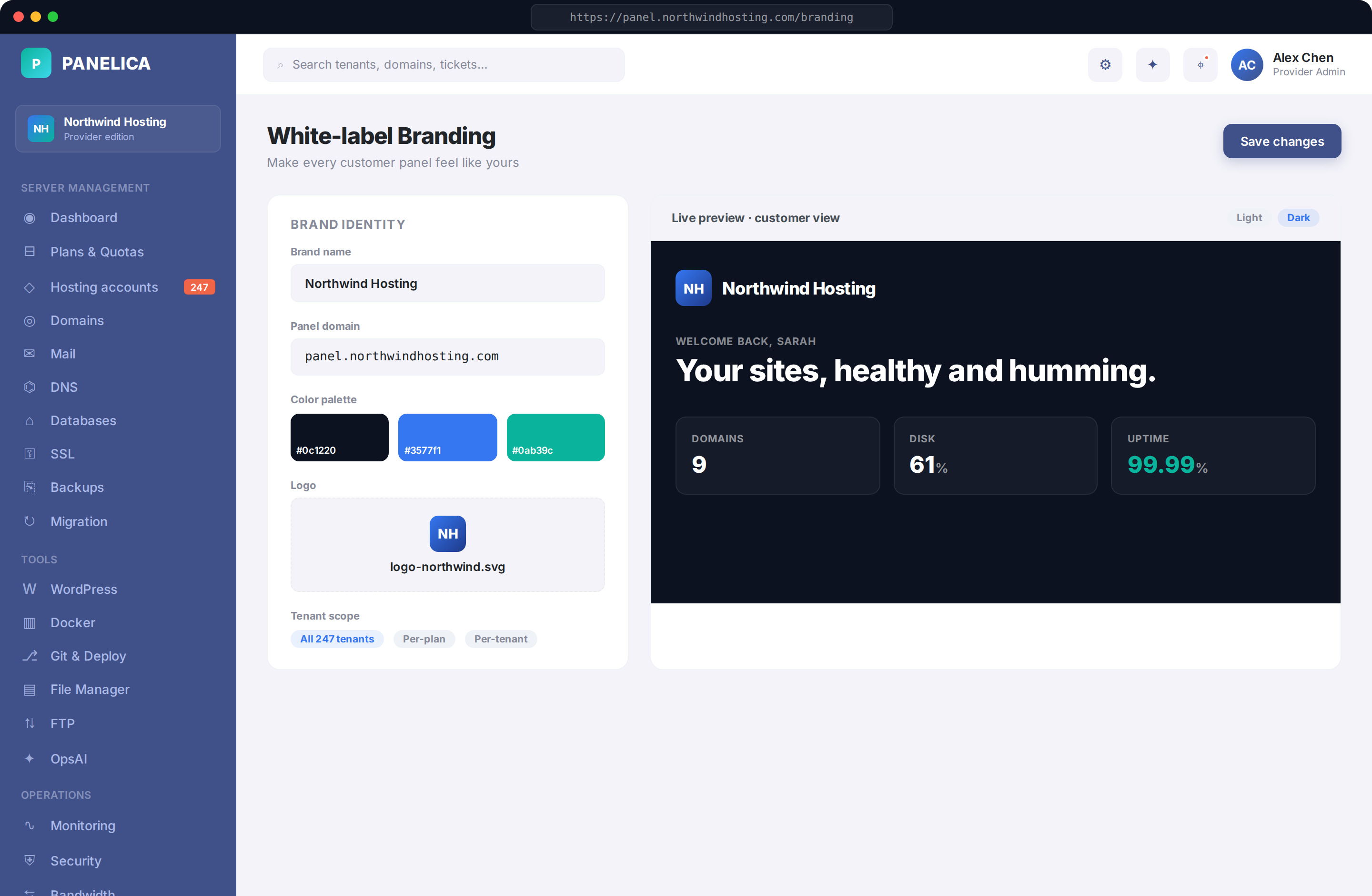 White-label branding